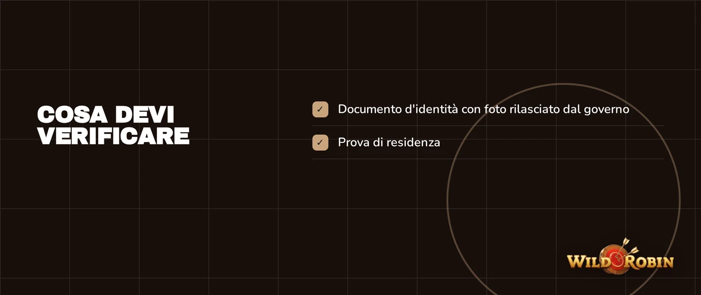 Prepara i documenti richiesti